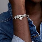 Шарм Letter B Alphabet Pandora, стерлинговое серебро - фото 4