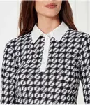 Футболка поло Slim fit Marc Cain, белый - фото 4