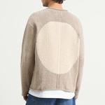 Slouch crew джемпер Folk, Natural Circle - фото 3