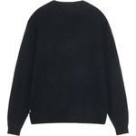 Вязаная вафельная футболка из кашемира Stussy, молочно-белый - фото 7