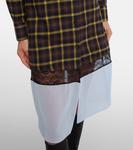 Платье в клетку Coperni, Brown-Blue - фото 6