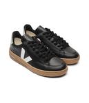 Кожаные кеды v-12 Veja, черный - фото 3