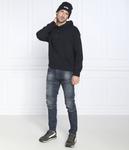 Толстовка мужская Armani Exchange с вышитым логотипом, синий - фото 2