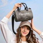 Champion Тканевый рюкзак, Smoke Gray/Champion Black - фото 8