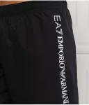 Пляжные шорты regular fit Ea7, черный - фото 3