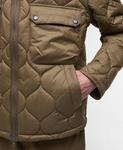 Стеганая куртка Barbour Re-Engineered Hooded Spey, Beech - фото 5