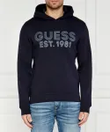Толстовка Regular fit Guess Jeans, синий - фото