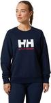 Helly-Hansen Женская Худи Hh Logo Crew 2.0 Helly Hansen, 597 Navy - фото