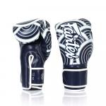 Перчатки Fairtex Microfiber Gloves - Art Collections - Blue Wave, синий - фото 2