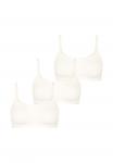 Бюстье Sloggi 3-PACK GO DAILY, Silk White/White - фото 5