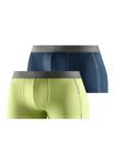 Трусы s.Oliver Boxer shorts, цвет lime/petrol - фото