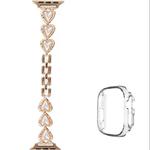 CHENSONG Часы Strap Apple Compatibility Metal 142mm, Black - фото 10