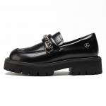 Лоферы женские черный Herlook - фото