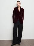 Блейзер MANGO COMBI, темно-красный - фото 5