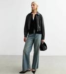 Кардиган New Look CREW NECK BUTTON UP, Black - фото 2