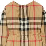 Платье детское Burberry, бежевый - фото 7