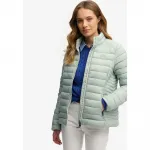 Утепленная куртка Superdry Fuji Lite, зеленый - фото 6