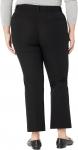 Брюки Elliott Lauren Como Stretch Cotton Fly Front Bootcut Pants, черный - фото 6