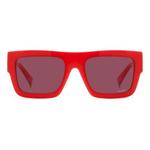 Женские солнцезащитные очки Missoni Plastic, красный - фото 2