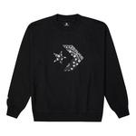 Свитер star chevron paisley pattern sweatshirt 'black' Converse, черный - фото