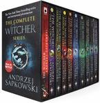 Witcher Series 1-9 Box Set by Andrzej Sapkowski (The Stonekeeper; The Stonekeeper’s Curse; The Cloud Searchers; The Last Council; Prince of the Elves; Escape from Lucien; Firelight; Supernova; Waverider) (MINDQUEST PRESS) - фото