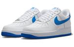 Кроссовки Nike Air Force 1 Low '07 White Photo Blue, белый/синий - фото 3