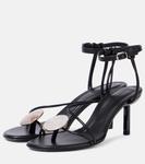 Doma 70 сандалии из кожи с декоративными элементами Christopher Esber, черный - фото 4