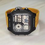 Унисекс молодечные черные часы 44 мм CASIO - фото 5