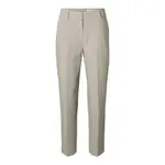 Брюки Selected Rita-Ria Crop Fit, бежевый - фото 3