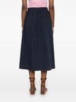 Gran Sasso юбка миди А-силуэта, синий - фото 4