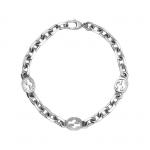 GUCCI Серебряный браслет Interlocking G - фото