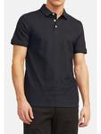 Футболка поло Jack & Jones, черный/белый - фото 3