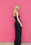 Комбинезон Stradivarius Jumpsuit, Black - фото 2