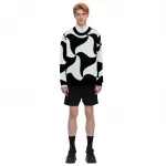 Свитер мужской черный Bottega Veneta, черный - фото 3