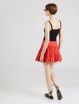 Мини юбка TOPSHOP, Red/Orange red - фото 4
