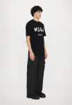 Футболка с принтом Msgm, Black - фото 4