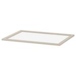 Стеклянная полка KOMPLEMENT IKEA, 75x58 см - фото