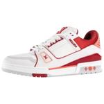 LOUIS VUITTON Кроссовки Low Top для скейтбординга мужские Red - фото 3