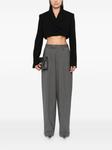 Giuseppe Di Morabito брюки широкого кроя, серый - фото 2