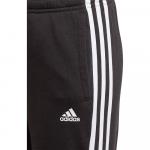 Брюки adidas Essentials 3-Stripes French Terry Long, черный - фото 3