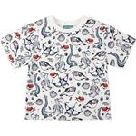 Детская футболка KENZO, белая - фото