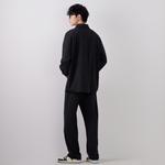 Куртка-рубашка осенне-зимняя унисекс BOBBY ABLEY, белая (с короткими рукавами) - фото 8