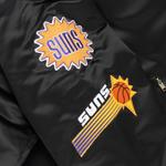 Атласная куртка-бомбер NBA Phoenix Suns Mitchell and Ness, черный - фото 3