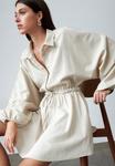 Платье BWLDR DRIFT LINEN, Oat/Nude - фото 7