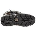 Ботинки на 6 см унисекс NEW ROCK, коричневый/черный - фото 10