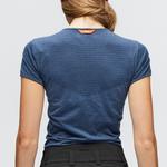 Женская футболка с рисунком зебру Salewa, синий - фото 7