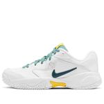 Кроссовки court lite 2 'white green yellow' Nike, белый - фото