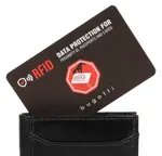 Кошелек bugatti "SECURE SLIM", натуральная кожа, черный - фото 8