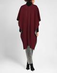Пончо Valentino Garavani, бордовый - фото 4