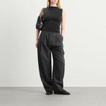 Плетеная мини-сумка St. Agni, черный - фото 6